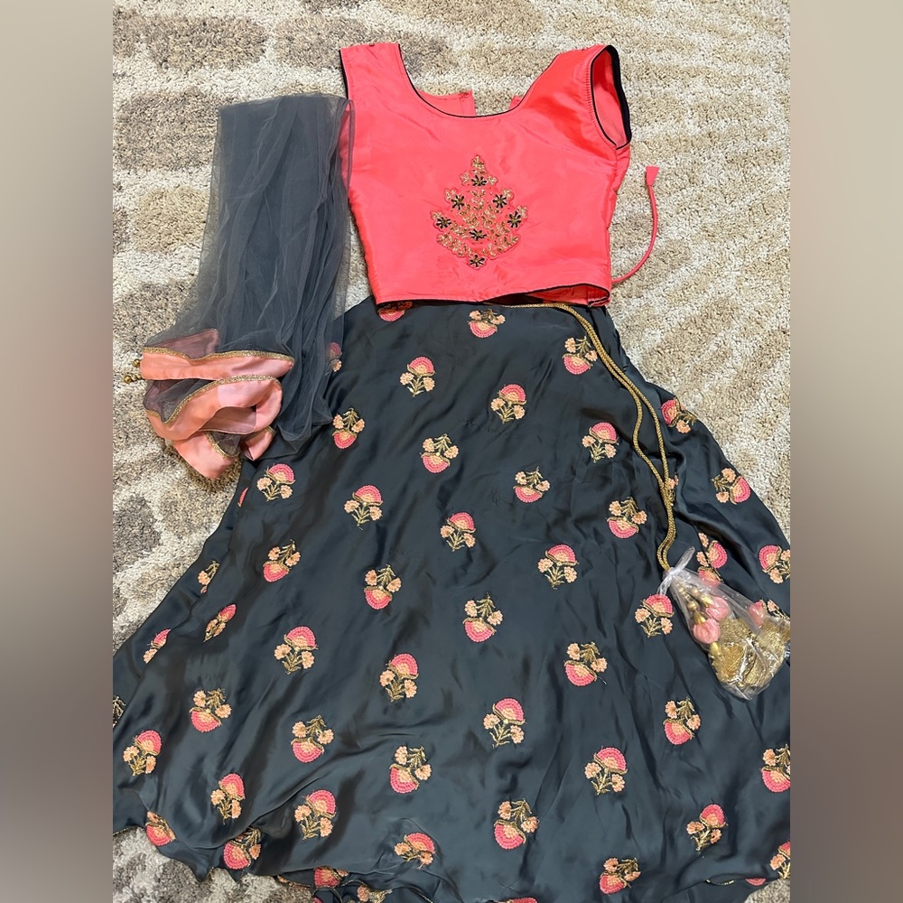 Little Girl Lengha Choli with Duppatta